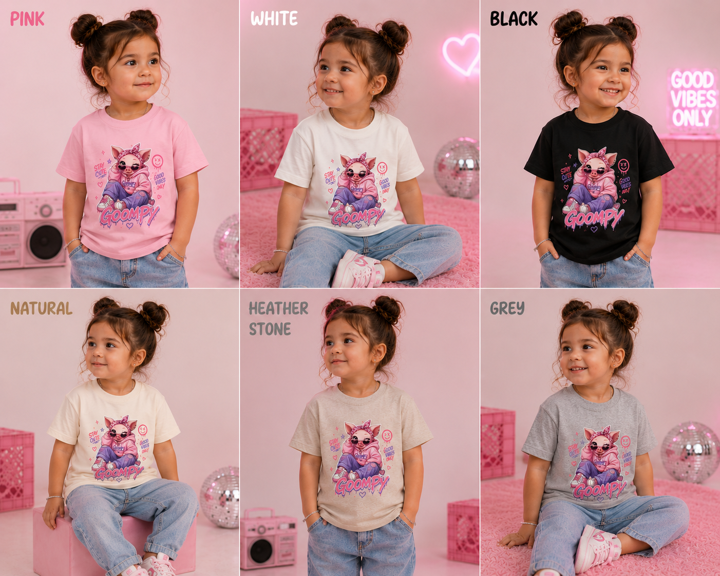 Sweet & Sassy Goompy Toddler Tee