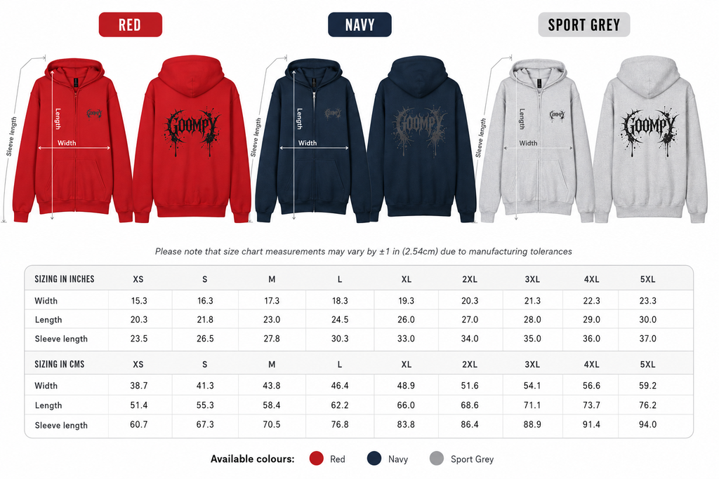 Youth Full Zip Hoodie – Drip Logo