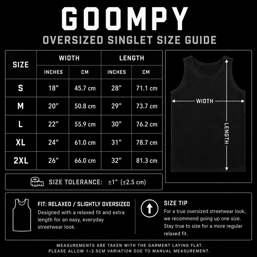 GOOMPY Emblem Singlet