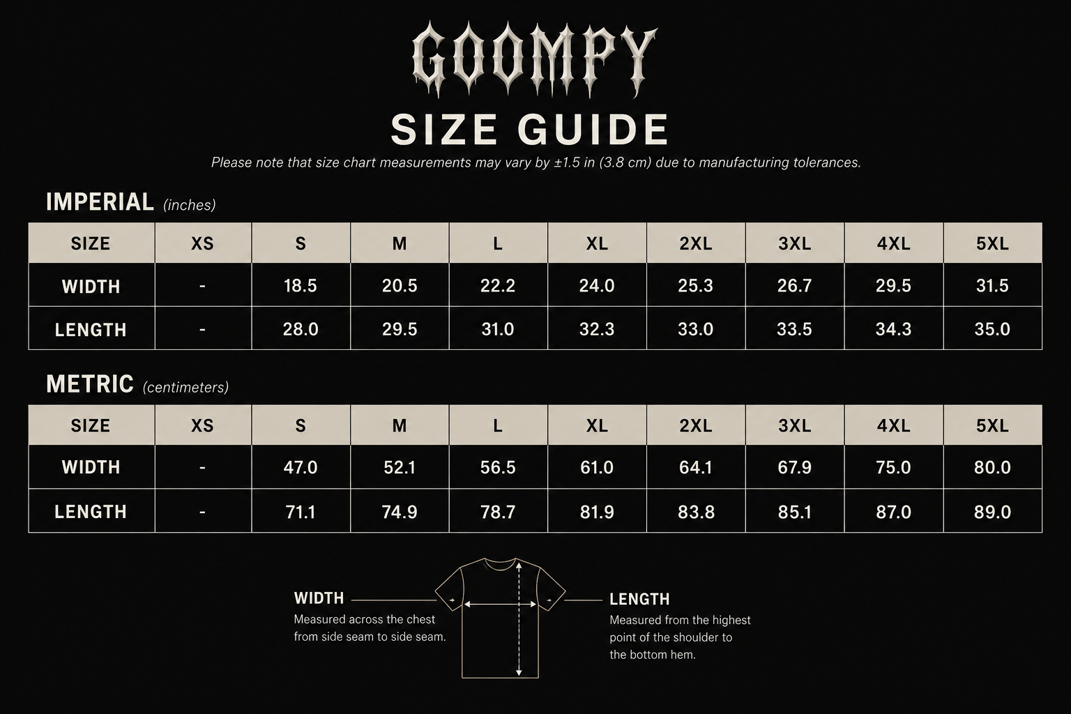 GOOMPY Pig Sigil Tee