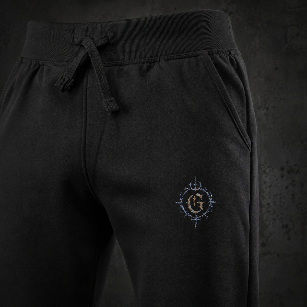 Goompy Logo Embroidered Fleece Sweatpants