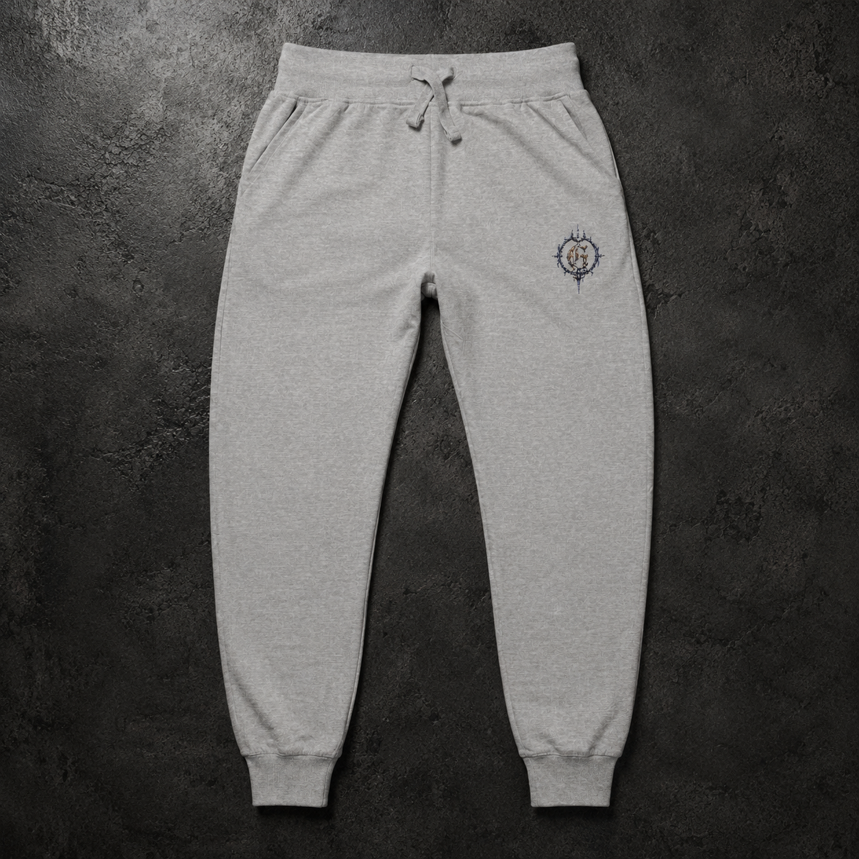 Goompy Logo Embroidered Fleece Sweatpants