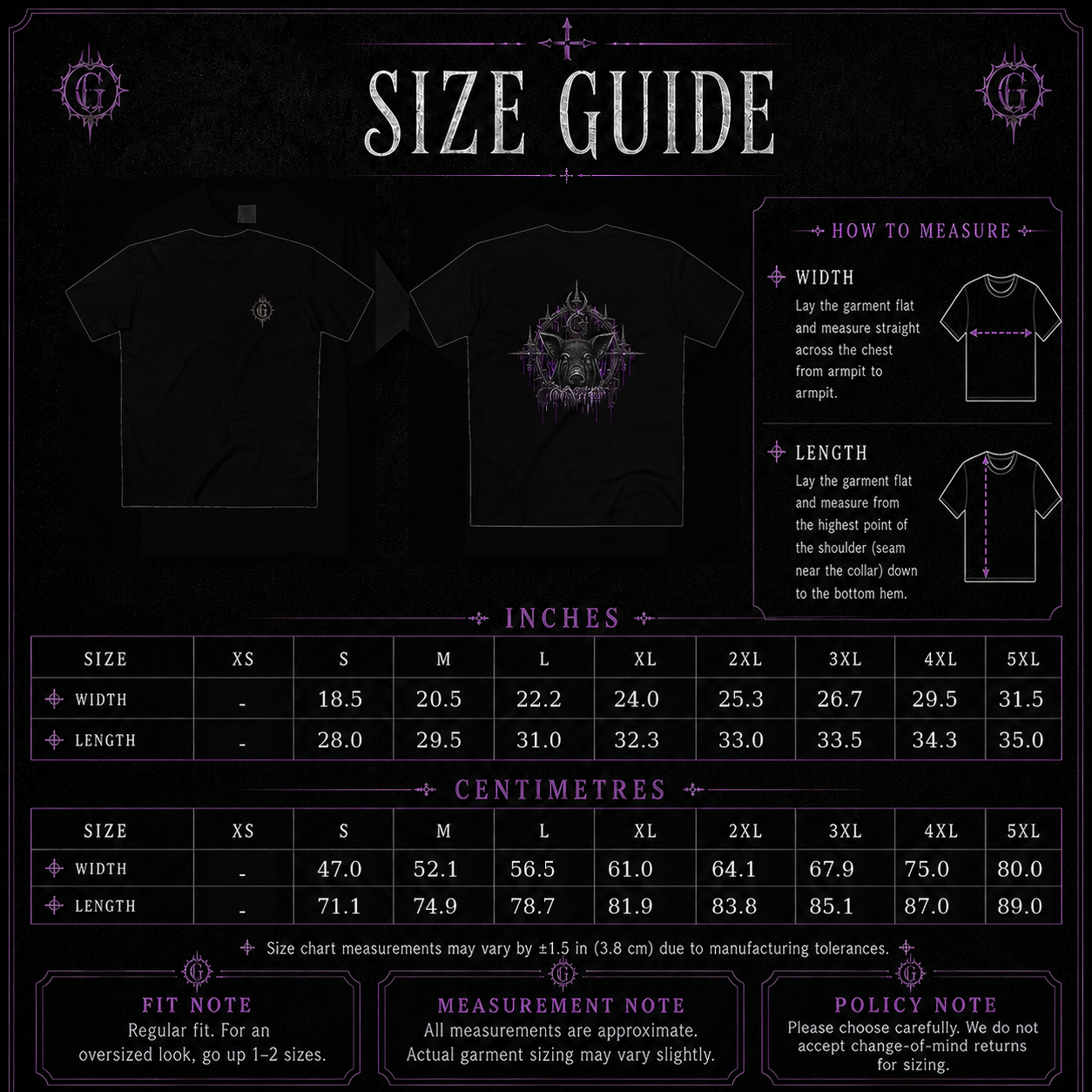 GOOMPY Pig Sigil Tee