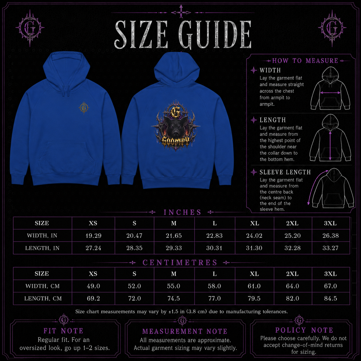 Gloom Crown Hoodie heavyweight