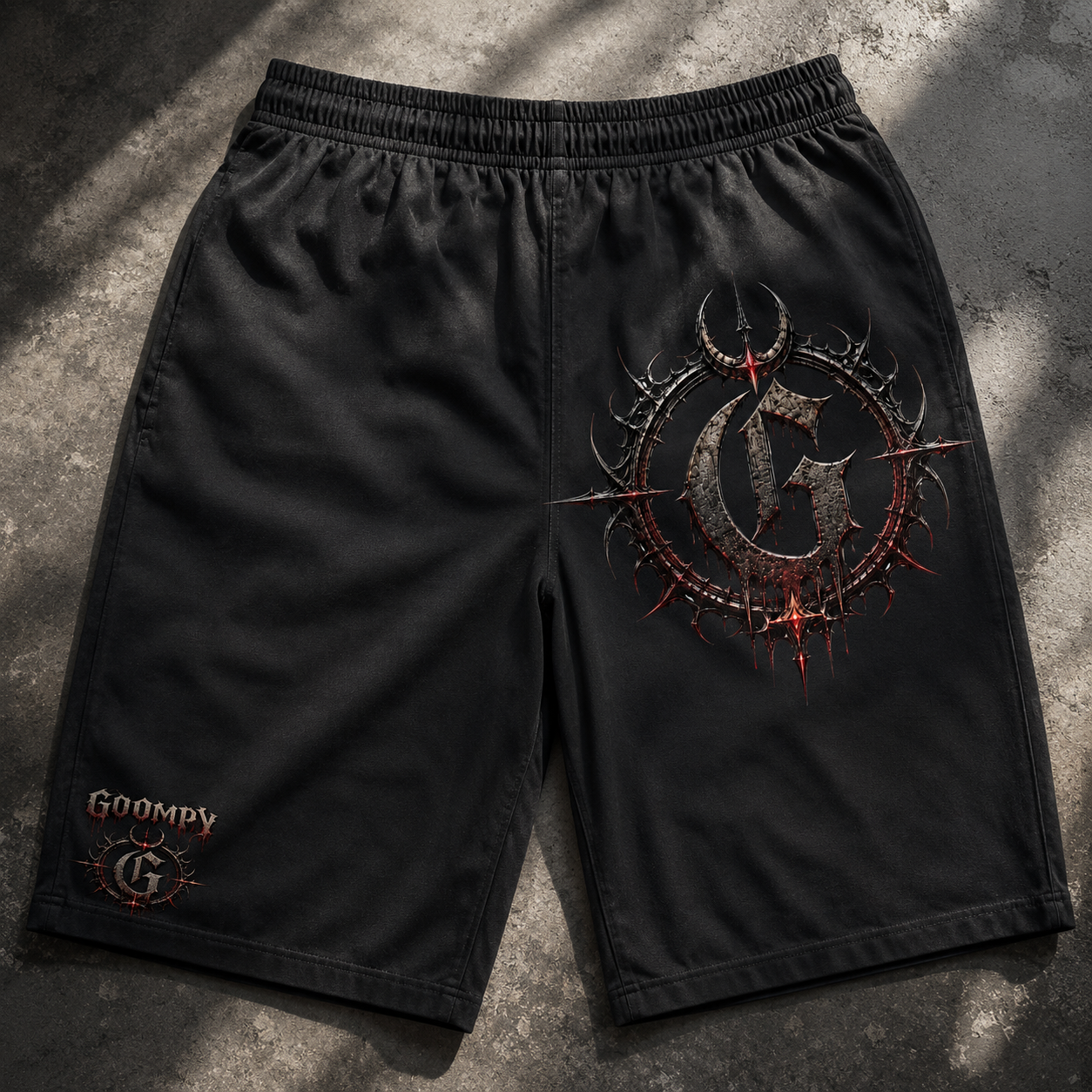 GOOMPY Thorn Crest Shorts