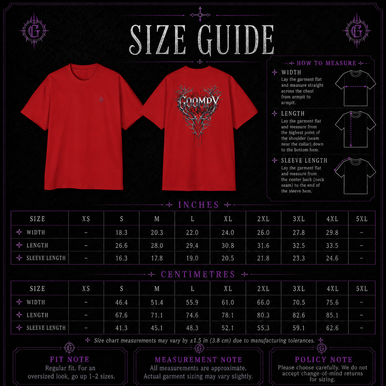 Thorn Heart Heavyweight Tee