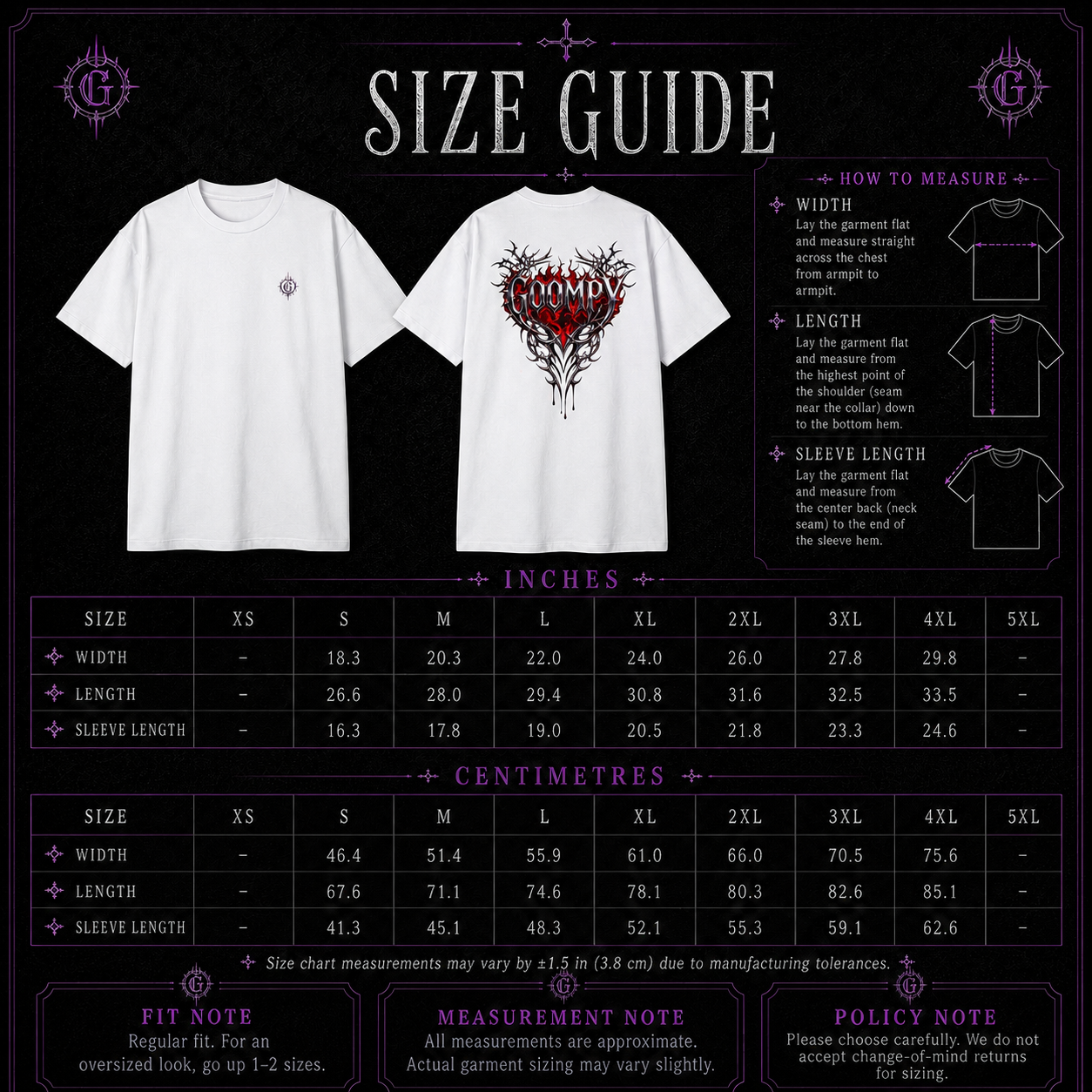 Thorn Heart Heavyweight Tee