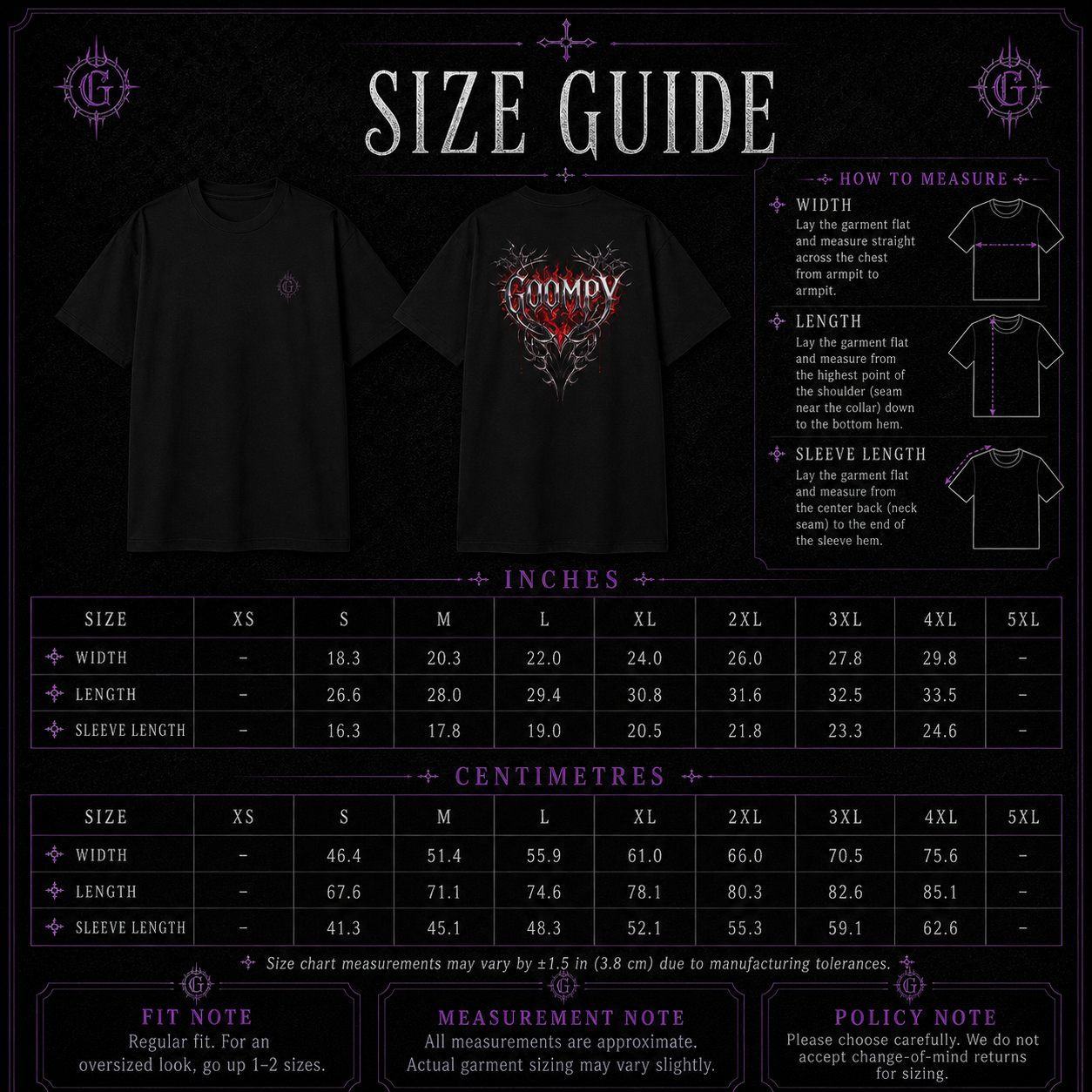 Thorn Heart Heavyweight Tee
