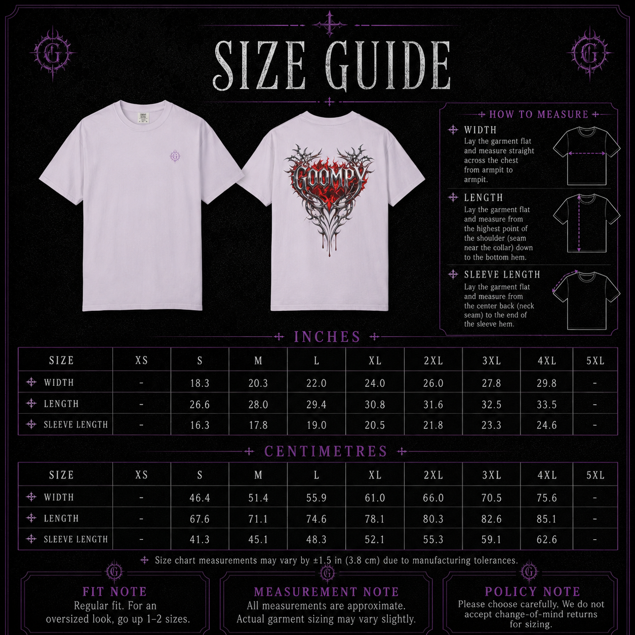 Thorn Heart Heavyweight Tee