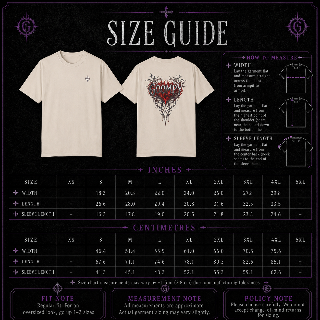 Thorn Heart Heavyweight Tee