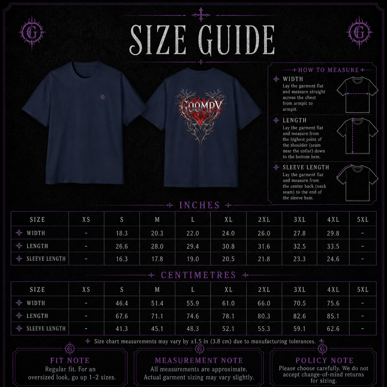 Thorn Heart Heavyweight Tee