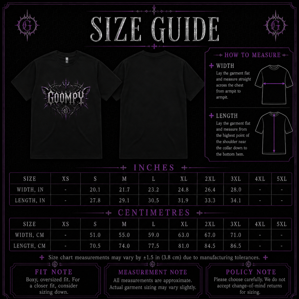 Goompy Sovereign Crest Heavy Tee