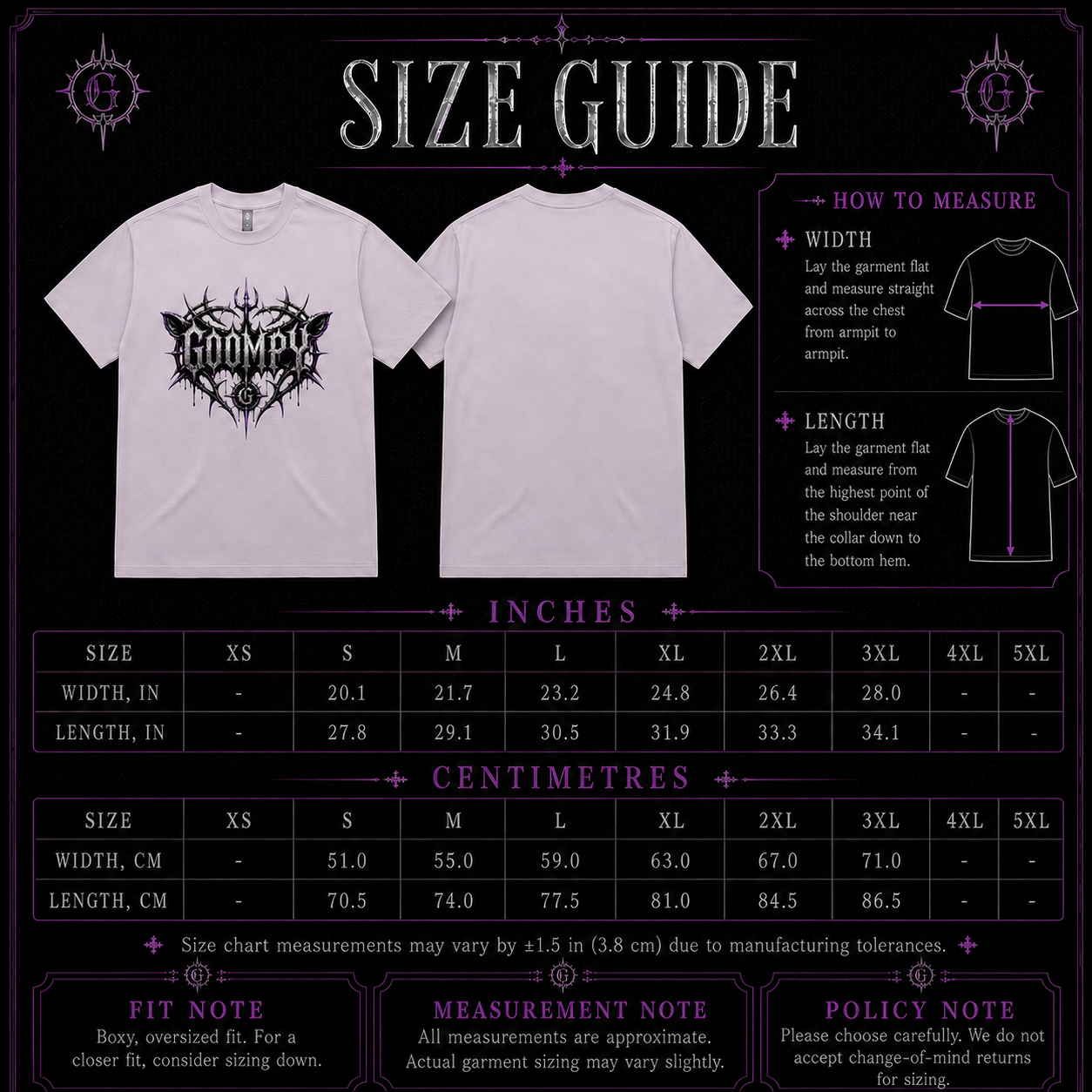 Goompy Sovereign Crest Heavy Tee