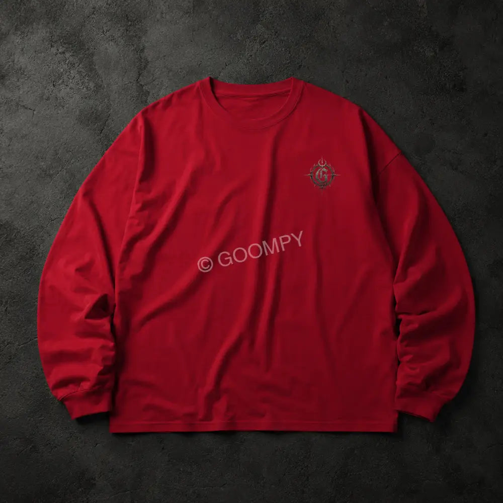 Goompy Crest Long Sleeve T-Shirt - Long-sleeve