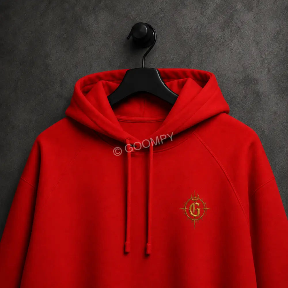 Goompy Gloom Crown Graphic Hoodie - Hoodie