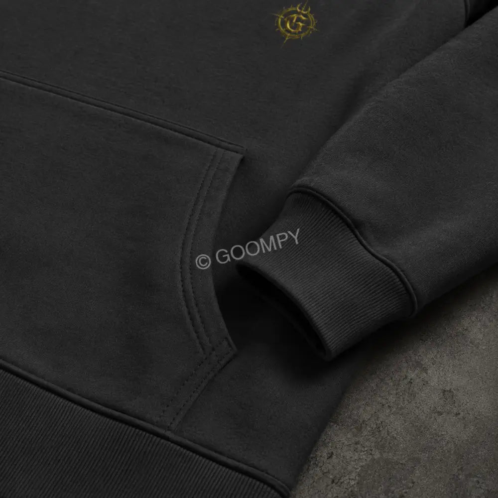 Goompy Gloom Crown Graphic Hoodie - Hoodie
