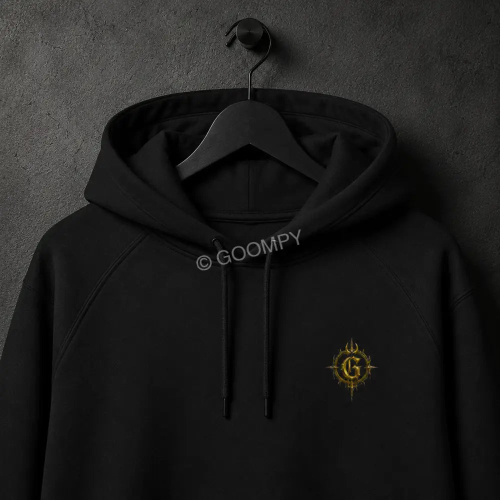 Goompy Gloom Crown Graphic Hoodie - Hoodie