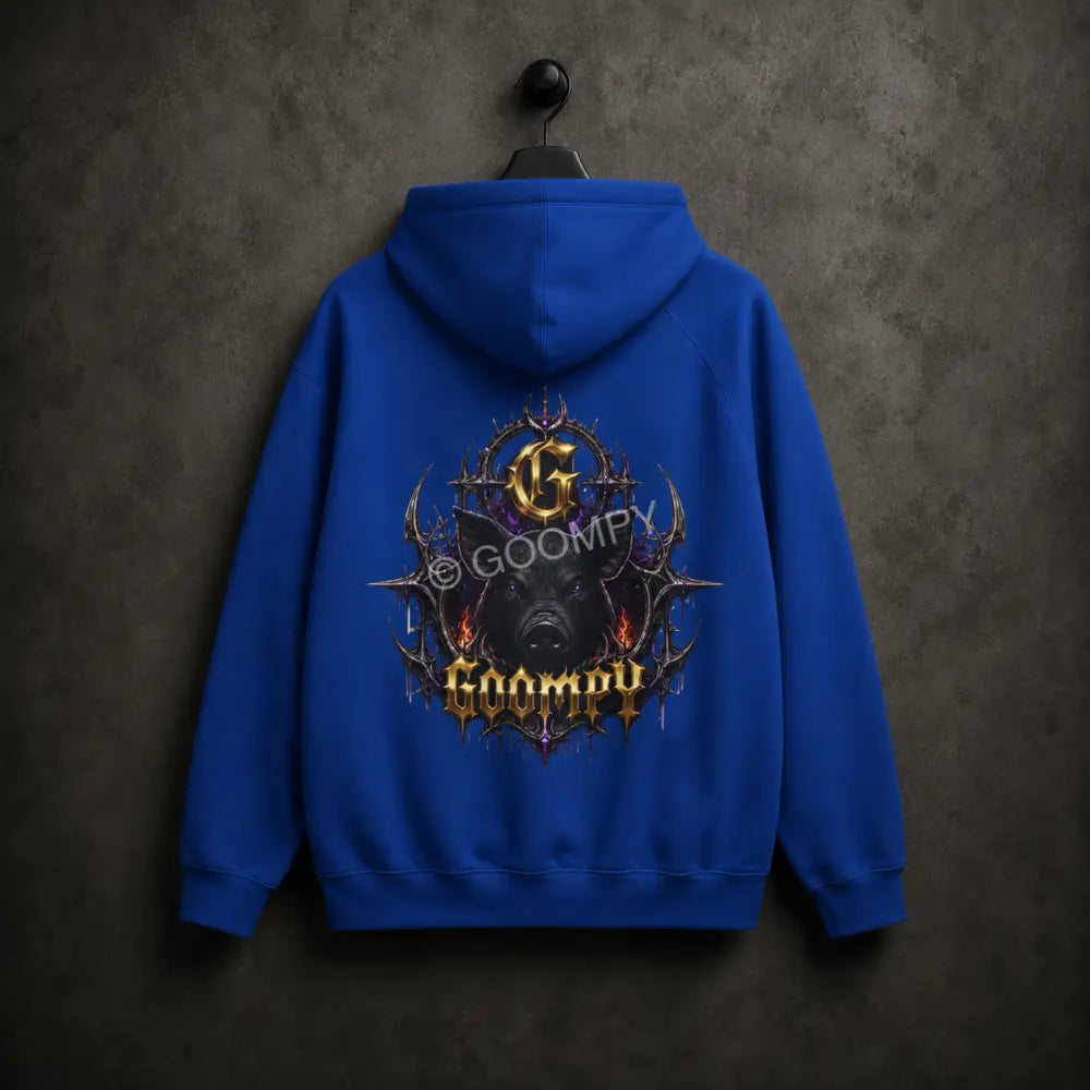 Goompy Gloom Crown Graphic Hoodie - Hoodie