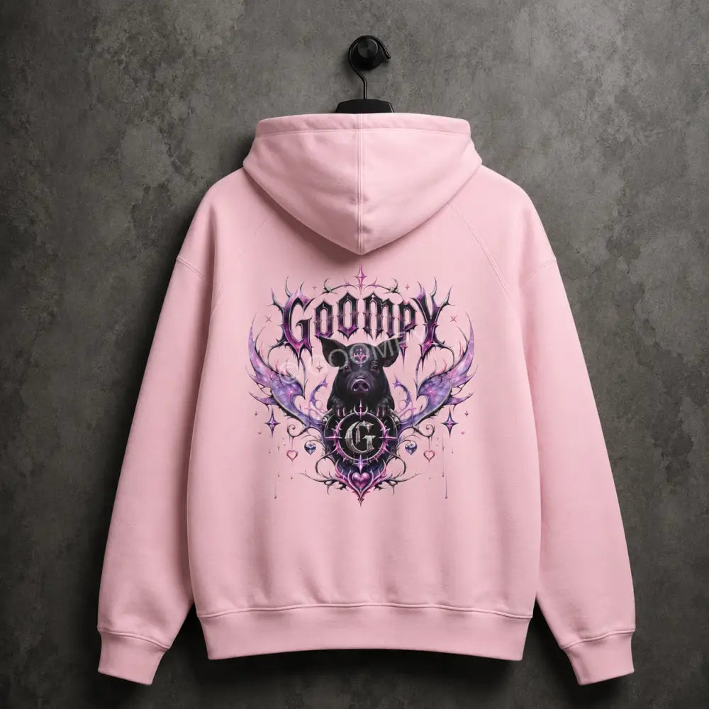 Goompy Gloom Crown Graphic Hoodie - Hoodie
