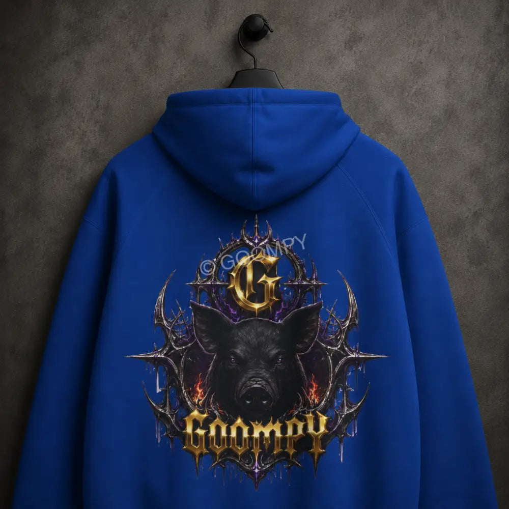 Goompy Gloom Crown Graphic Hoodie - Hoodie
