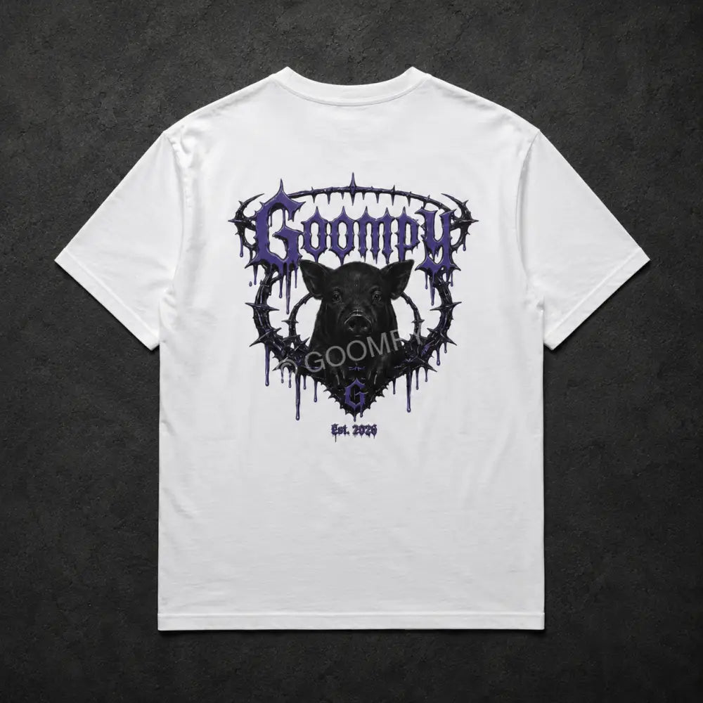 Goompy Graphic Streetwear Tee - T-Shirt