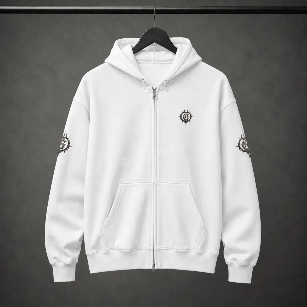 Goompy Graphic Zip-Up Hoodie - Hoodie