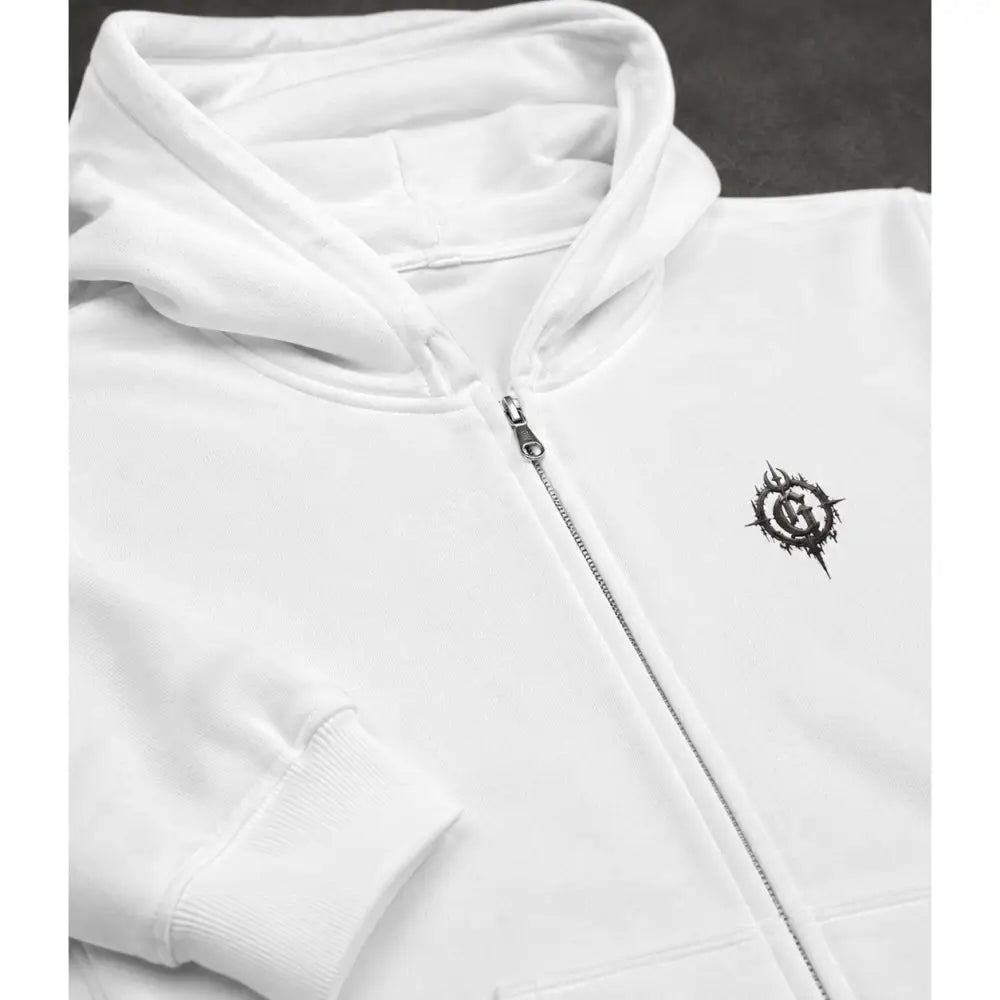 Goompy Graphic Zip-Up Hoodie - Hoodie