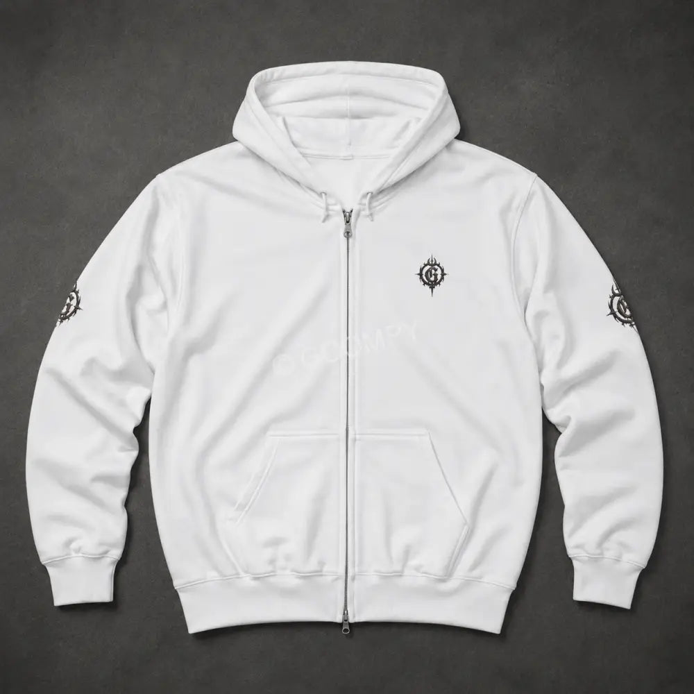 Goompy Graphic Zip-Up Hoodie - Hoodie