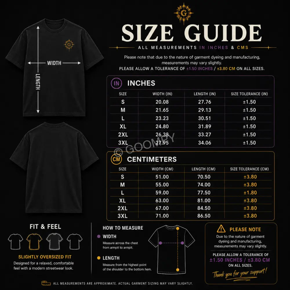 Goompy Premium Graphic Print Tee - T-Shirt