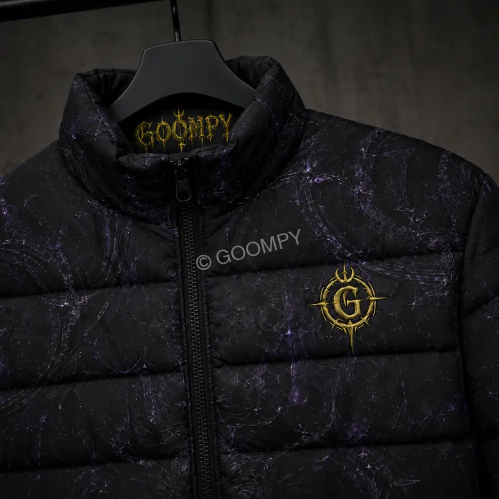 Goompy Shadow Vein Puffer Jacket - All Over Prints